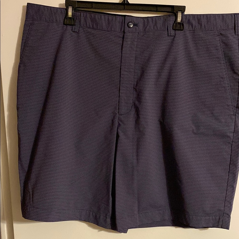 Cutter & Buck Purple Flat Front Shorts